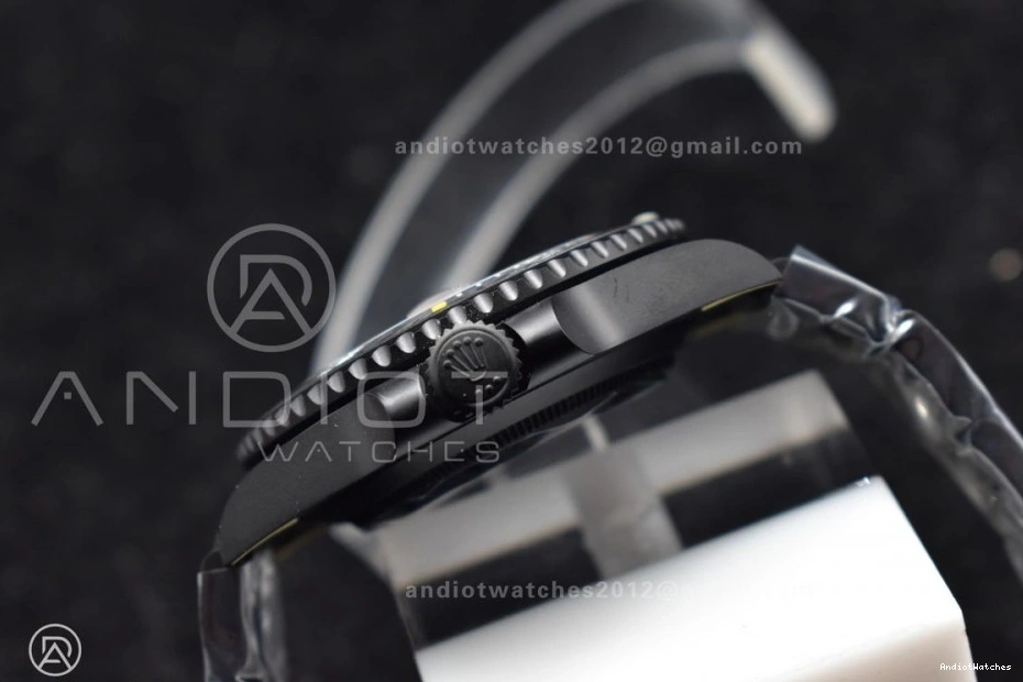 on Black Bracelet Best Yellow Submariner Dial 1:1 DLC 476 Popular DLC VSF DIW VS Edition 0114